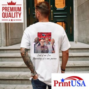 End Of An Era Inside The Nba Tnt Tribute Farewell Crew Basketball Tshirt