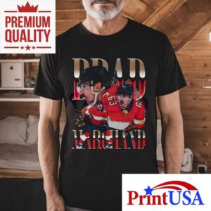 Retro Brad Marchand Florida Panthers Hockey Tshirt