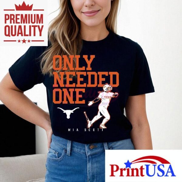 Texas Softball Mia Scott Only Needed One Shirt