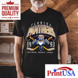 Vintage Florida Panthers Locker Room Retro Hockey Tshirt