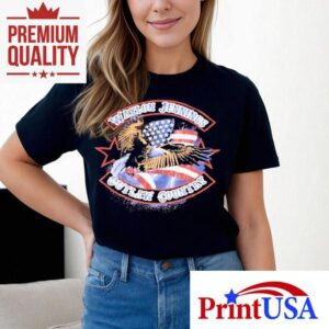 Waylon Jennings Outlaw Country Eagle Tshirt