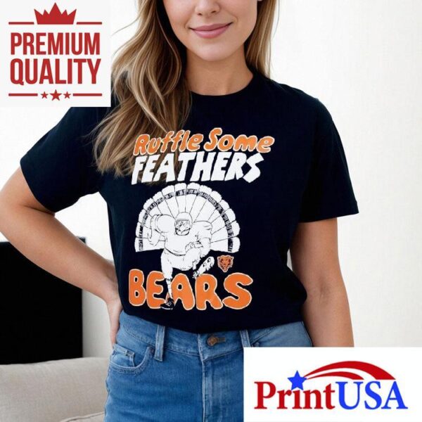 Chicago Bears Ruffle Some Feathers Nfl Football Shirt