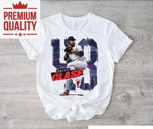 Emmanuel Clase Cleveland Rough Baseball Shirt