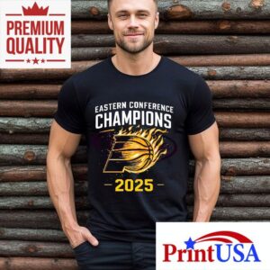 Indiana Pacers Eastern Conference Champions Basketball Clipar Tshirt