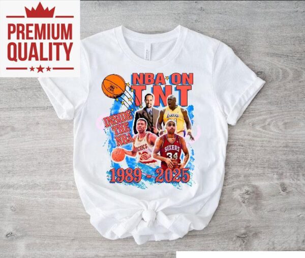 Inside The Nba Tnt Legends 1989 2025 Tribute Shirt
