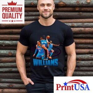 Jalen Williams Okc Thunder Basketball Player Tshirt