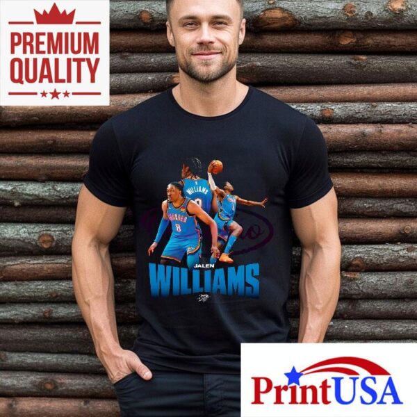 Jalen Williams Okc Thunder Basketball Player Shirt