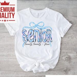 Senior Coquette Class Of Graduation Tshirt