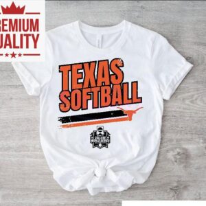 Texas Longhorns Softball College World Series Stripe Tshirt