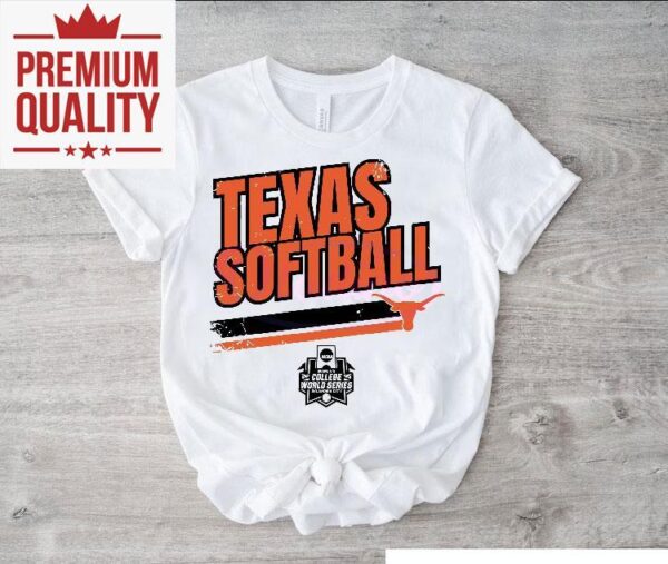 Texas Longhorns Softball College World Series Stripe Shirt
