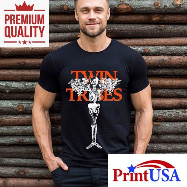 Twin Tribes Skeleton Tree Shirt