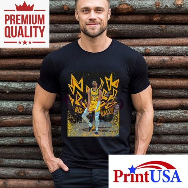 Tyrese Haliburton Big Balls Dance Indiana Vintage Basketball Shirt