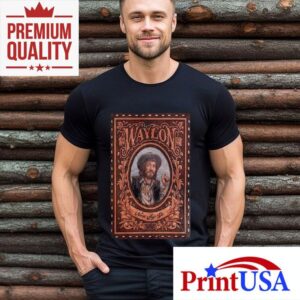Waylon Jennings Never Say Die Tshirt